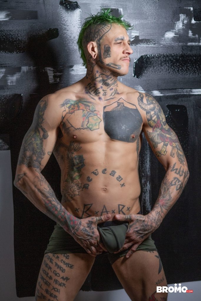 Adam Awbride takes full length tattooed hunk Bo Sinn huge dick Bromo 007 porno pics gay 683x1024 - Bo Sinn, Adam Awbride