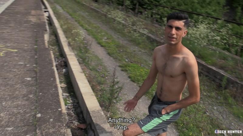 CzechHunter 634 sexy straight jogger outdoor hot bubble butt raw fucked my huge thick dick 4 porno gay pics - ￼