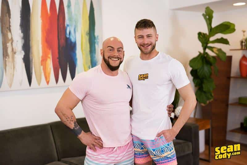 Sexy bearded muscle bottom Brock bare asshole raw fucked cute young hunk Devy huge dick 8 porno gay pics - Sean Cody Devy, Sean Cody Brock