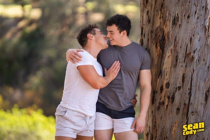 Clark Reid Sean Cody Kyle Horny young muscle dude Kyle huge dick bareback fucking muscled hunk Clark bubble butt 2 gay porn pics - Sean Cody Kyle, Sean Cody Clark Reid Bareback