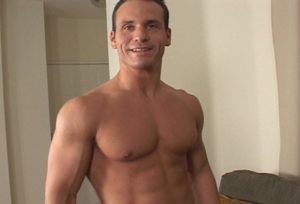 Clint Young straight muscled bodybuilder Sean Cody stripped naked wanking big thick dick 8 gay porn pics 300x204 - Sean Cody Clint